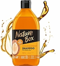 Intensiv pflegendes Shampoo mit Arganöl - Nature Box Nourishment Vegan Shampoo With Cold Pressed Argan Oil — Bild N3