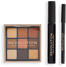 Düfte, Parfümerie und Kosmetik Make-up Set 3 St. - Makeup Revolution Into The Bronze Eye Set Gift Set