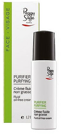 Mattierendes Gesichtscreme-Fluid mit Vitamin E - Peggy Sage Fluid Oil-Free Cream — Bild N1