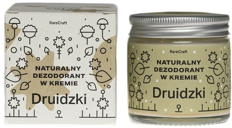 Natürliche Deocreme mit Kräuterduft - RareCraft Cream Deodorant — Bild N1