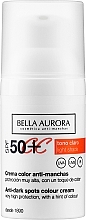 Düfte, Parfümerie und Kosmetik CC-Creme für das Gesicht SPF 50 - Bella Aurora CC Anti-Spot Cream Spf50