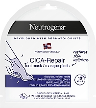 Düfte, Parfümerie und Kosmetik Feuchtigkeitsspendende Fußmaske mit Glycerin - Neutrogena Cica-Repair Foot Mask