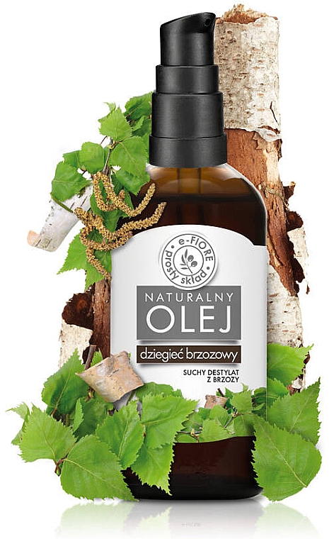 Birkenteeröl (mit Spender) - E-Fiore Birch Tar Natural Oil — Bild N2