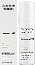 Nachtcreme-Gel für fettige und zu Akne neigende Haut - Mesoestetic Blemiderm Treatment  — Bild N2