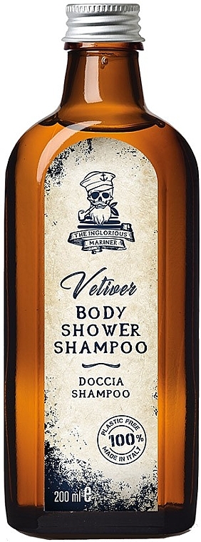Revitalisierendes Shampoo-Duschgel - The Inglorious Mariner Vetiver Body Shower Shampoo  — Bild N1