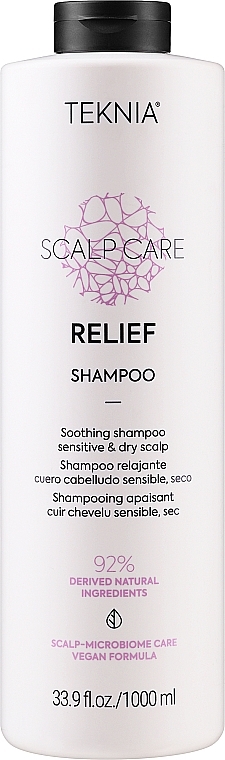 Mizellen-Shampoo für empfindliche und trockene Kopfhaut - Lakme Teknia Scalp Care Relief Shampoo — Bild N3