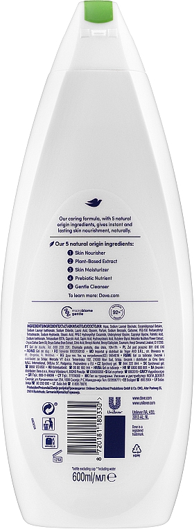 Duschgel mit Lotusblütenextrakt und Reiswasser - Dove Care By Nature Glowing Shower Gel — Bild N2