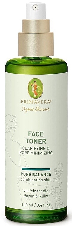 Gesichtstoner - Primavera Pure Balance Clarifying & Pore Minimizing Face Toner — Bild N1