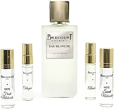 Düfte, Parfümerie und Kosmetik Brecourt Eau Blanche - Duftset (Eau de Parfum 100ml + Eau de Parfum 2x7ml + Eau de Parfum 2x5ml)