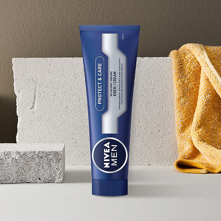 Schützende und pflegende Rasiercreme mit Aloe Vera - NIVEA MEN Protect & Care Shaving Cream — Foto N3