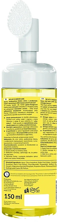 Gesichtsreinigungsschaum mit Vitamin C - APIS Professional Re-Vit C Home Care — Bild N2