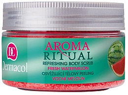 Düfte, Parfümerie und Kosmetik Körperpeeling mit Wassermelone - Dermacol Aroma Ritual Body Scrub Fresh Watermelon