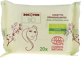 Bio-Feuchttücher zum Abschminken - Bocoton Bio Hydra — Bild N1