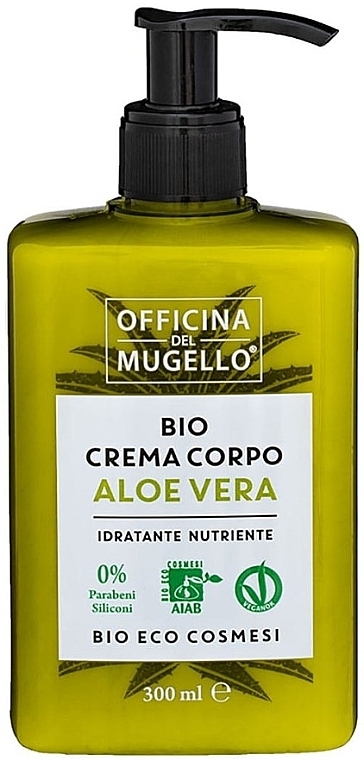 Körpercreme mit Aloe Vera - Officina Del Mugello Bio Body Cream Aloe Vera — Bild N1
