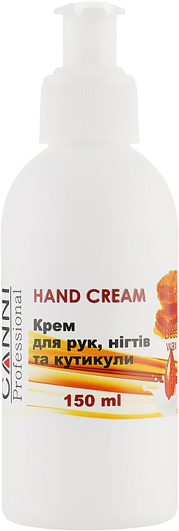 Creme für Hände, Nägel und Nagelhaut mit Bienenwachs - Canni Hand Cream — Bild N1