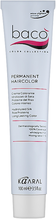 Haarfarbe - Kaaral Baco Silkera Permanent Hair Colouring — Bild N2