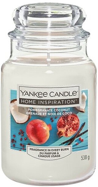 Duftkerze im Glas - Yankee Candle Home Inspiration Pomegranate Coconut — Bild N1