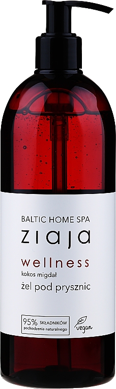 Weichmachendes Duschgel mit Kokos - Ziaja Baltic Home Spa Wellness (mit Pumpe) — Bild N1