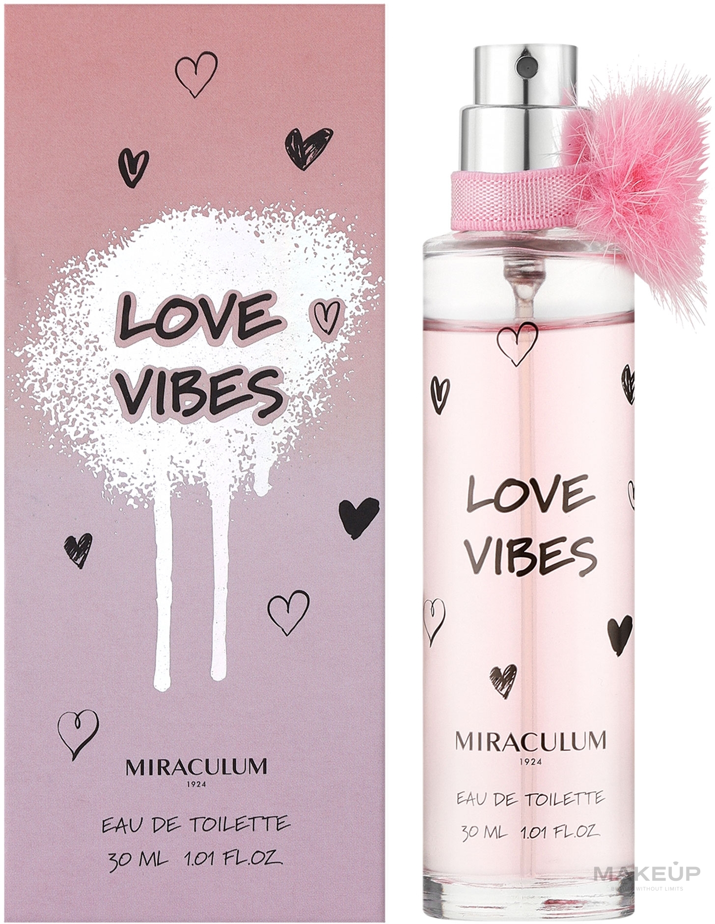 Miraculum Love Vibes Eau De Toilette - Eau de Toilette — Bild 30 ml