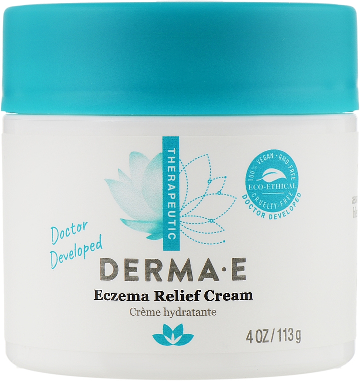 Creme gegen Ekzeme und Psoriasis-Symptome - Derma E Therapeutic Topicals Psorzema Cream — Bild N1