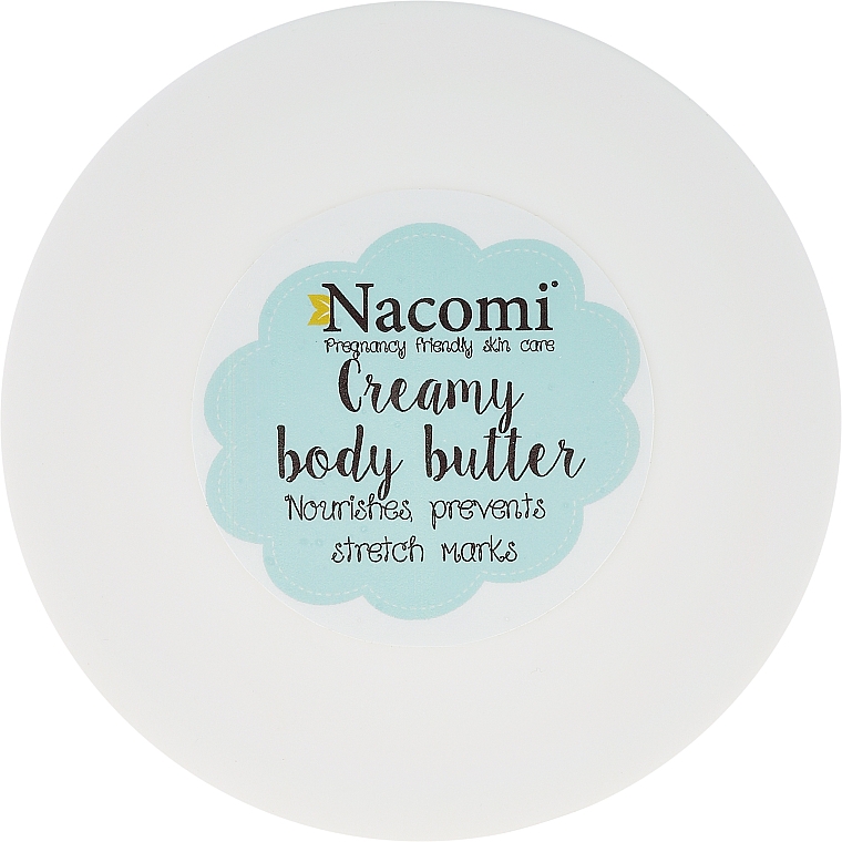 Feuchtigkeitsspendende und pflegende Körperbutter für Schwangere - Nacomi Pregnant Care Creamy Body Butter — Foto N2