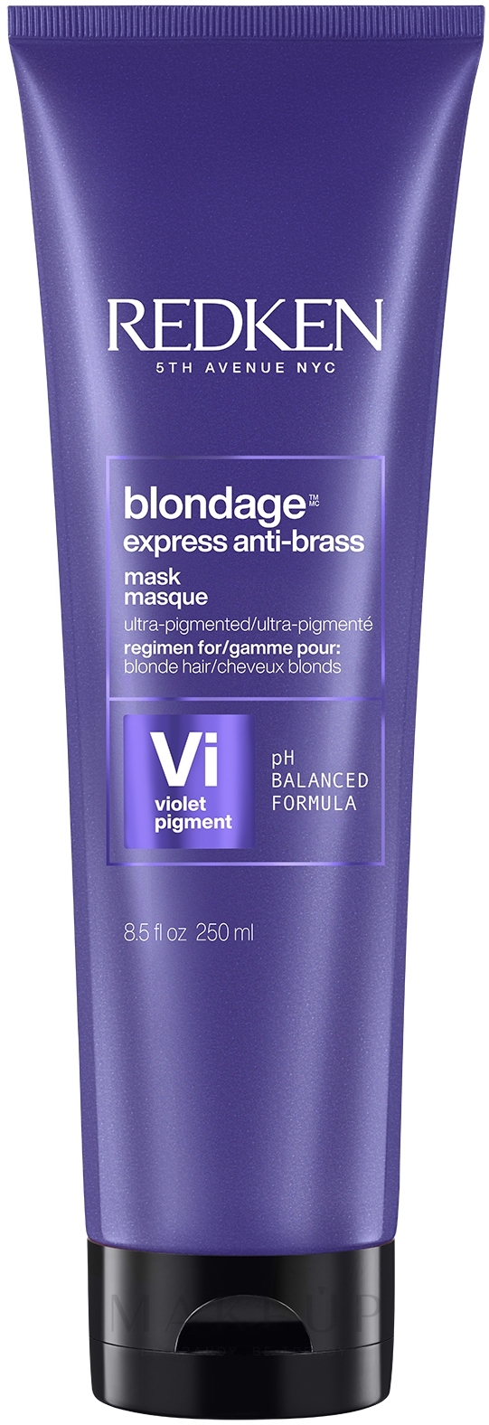 Haarmaske gegen Gelbstich - Redken Color Extend Blondage Express Anti-Brass Mask — Bild 250 ml