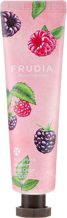 Pflegende und feuchtigkeitsspendende Handcreme mit Himbeere - Frudia My Orchard Raspberry Hand Cream — Foto N1