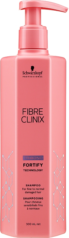 Stärkendes Haarshampoo mit C21-Technologie - Schwarzkopf Professional Fibre Clinix Fortify Shampoo — Bild N3
