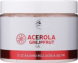 Aufhellende Gesichtsmaske mit Antioxidantien, Acerola- und Grapefruitextrakt - Jadwiga Acerola And Grapefruit Face Mask — Bild N3