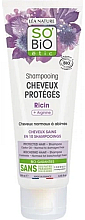 Düfte, Parfümerie und Kosmetik Haarshampoo - So'Bio Protective Castor Bean & Arginine Shampoo
