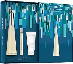 Issey Miyake L'Eau D'Issey  - Duftset (Eau de Toilette 100ml + Eau de Toilette Mini 10ml + Körperlotion 50ml)  — Bild N2