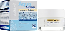 Feuchtigkeitsspendende Gesichtscreme mit Hyaluronsäure und Thermalwasser für trockene Haut - Dr. Sante Aqua Thermal — Bild N1