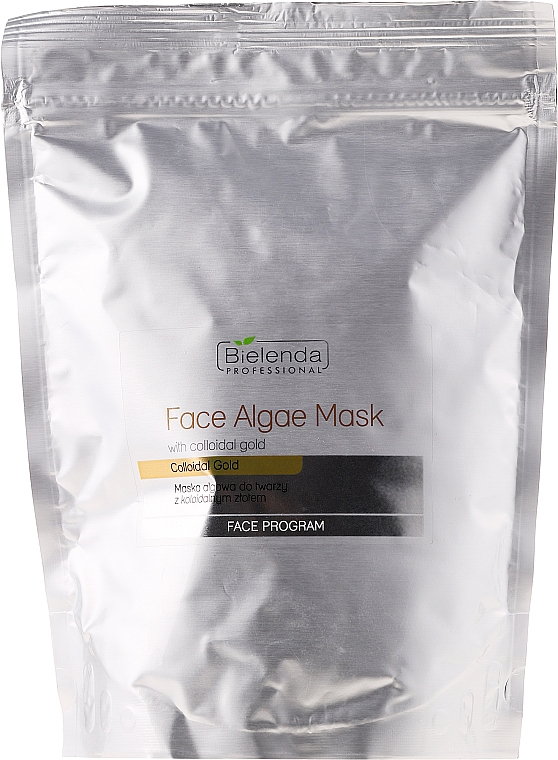 Alginat-Gesichtsmaske mit kolloidalem Gold - Bielenda Professional Face Algae Mask (Nachfüller)