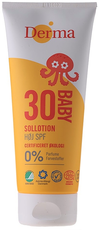 Sonnenschutzcreme für Kinder SPF 30 - Derma Sun Baby Sollotion SPF30