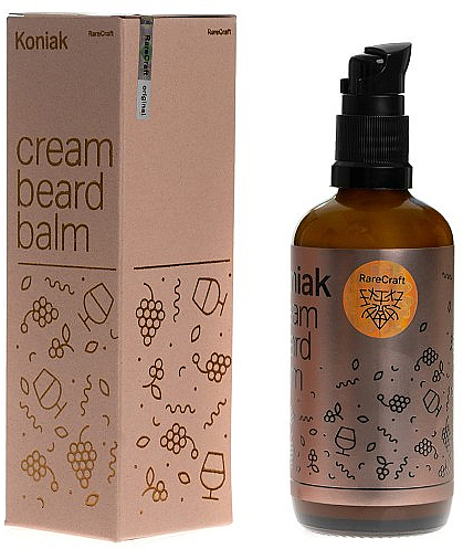Bartbalsam - RareCraft Koniak Cream Beard Balm — Bild N3