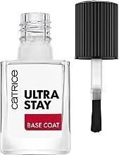 Nagellack-Basis - Catrice Ultra Stay Base Coat  — Bild N1