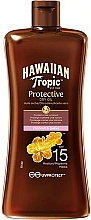 Düfte, Parfümerie und Kosmetik Trockenes Sonnenschutzöl mit Kokosnuss und Guave SPF 15 - Hawaiian Tropic Protective Oil SPF 15