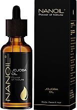 Düfte, Parfümerie und Kosmetik Jojobaöl für Gesicht, Körper und Haar - Nanoil Body Face and Hair Jojoba Oil