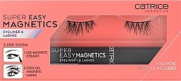 Eyeliner und falsche Wimpern - Catrice Super Easy Magnetics — Bild N1