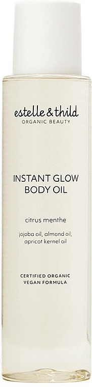 Körperöl - Estelle & Thild Citrus Menthe Citrus Menthe Instant Glow Body Oil — Bild N1