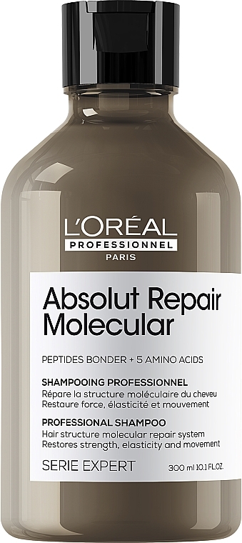 Wiederherstellendes Molekularshampoo für geschädigtes Haar - L'Oreal Professionnel Serie Expert Absolut Repair Molecular Shampoo — Bild N1