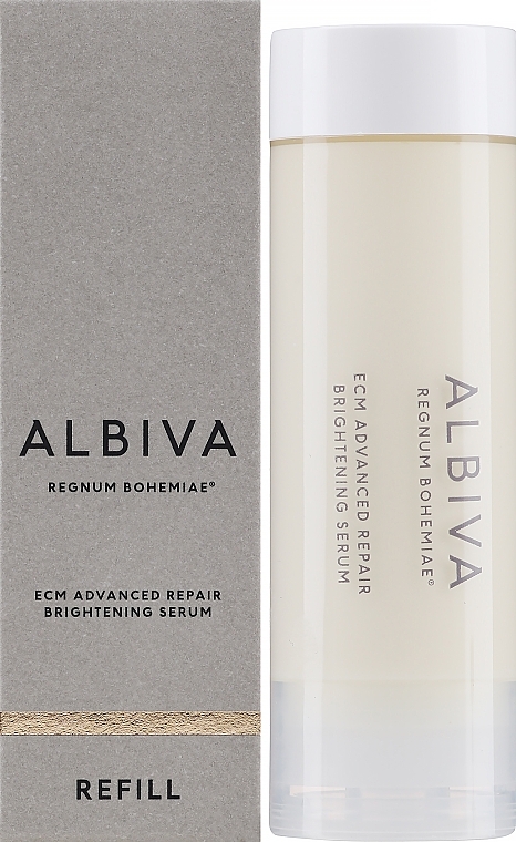 Hochkonzentriertes Gesichtsserum - Albiva Ecm Advanced Repair Brightening Serum (Refill)  — Bild N2