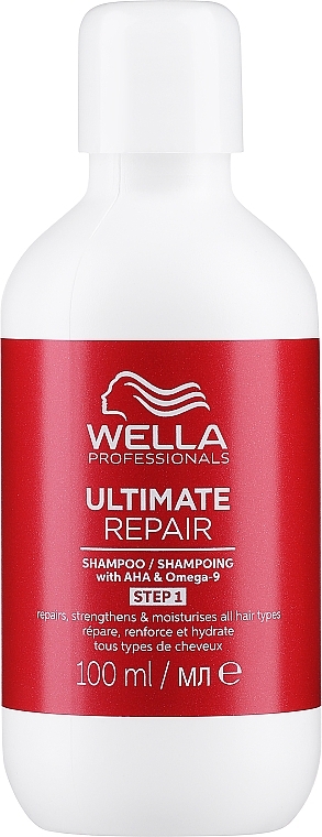 Shampoo für alle Haartypen - Wella Professionals Ultimate Repair Shampoo With AHA & Omega-9 — Bild N15