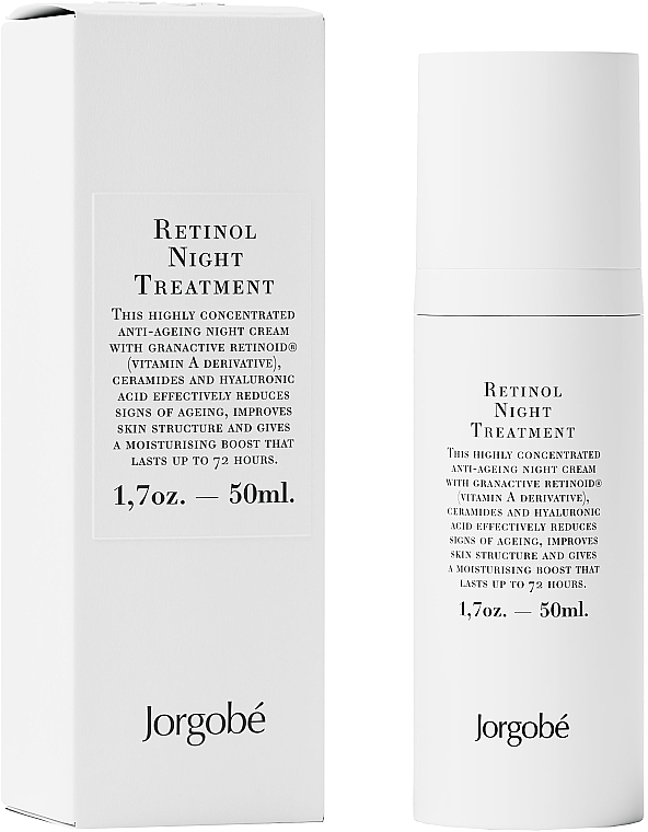Anti-Aging-Nachtcreme für das Gesicht - Jorgobe Retinol Night Treatment — Bild N2
