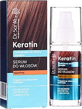 Düfte, Parfümerie und Kosmetik Serum für stumpfes und sprödes Haar mit Keratin - Dr. Sante Keratin