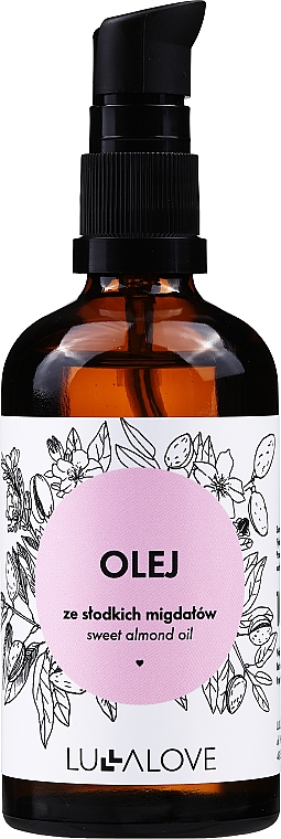 Feuchtigkeitsspendendes süßes Mandelöl - Lullalove Almond Oil — Bild N1