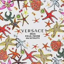 Düfte, Parfümerie und Kosmetik Versace Eros Pour Femme - Duftset (Eau de Toilette 100ml + Körperlotion 150ml) 