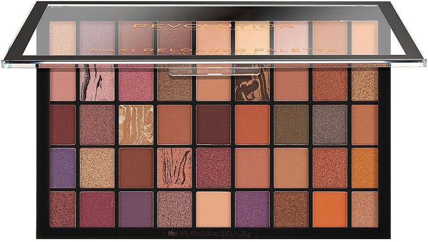 Lidschattenpalette mit 45 Farben - Makeup Revolution Maxi Reloaded Palette
