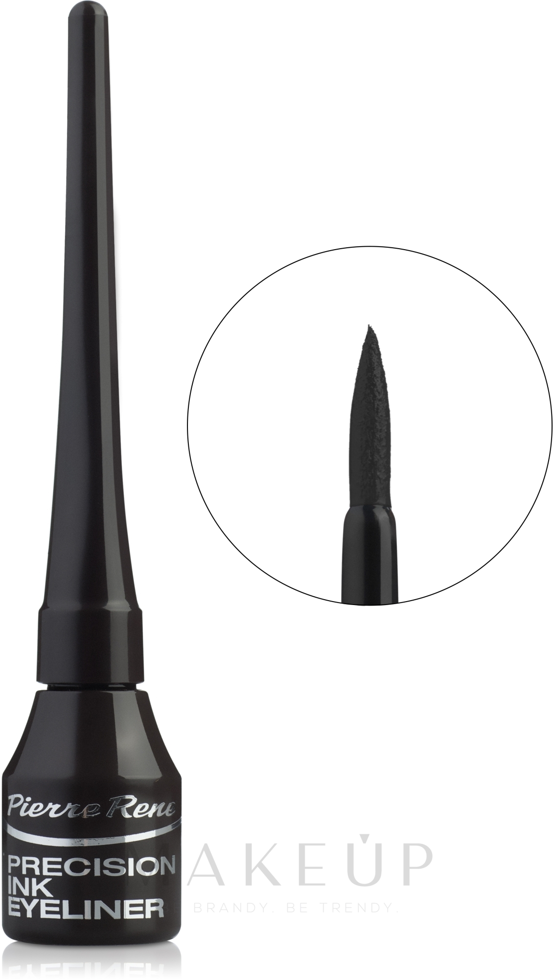 Liquid Eyeliner - Pierre Rene Precision Ink EyeLiner — Bild 01 - Blackest Black
