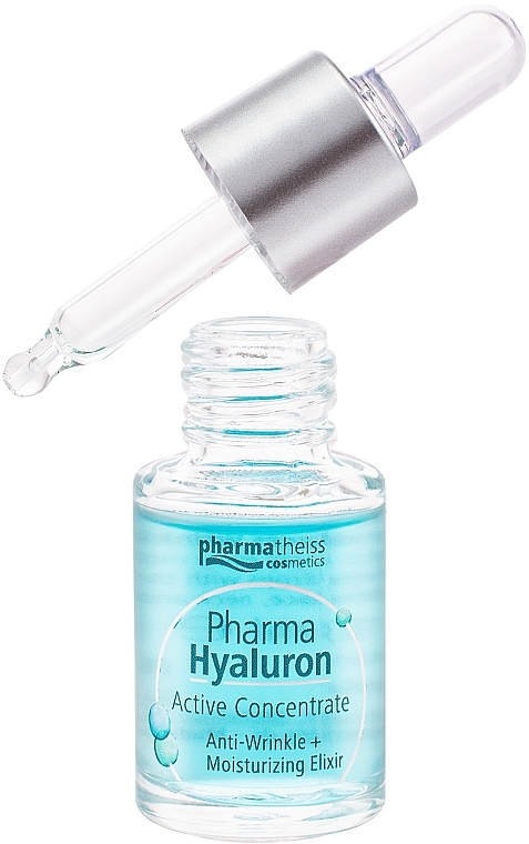 Feuchtigkeitsspendendes Gesichtsserum mit Hyaluronsäure - Pharma Hyaluron Pharmatheiss Cosmetics Active Concentrate Anti-wrinkle + Moisturizing Elixir — Bild N4